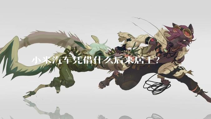 小米汽车凭借什么后来居上？